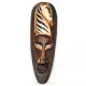 Drewniana maska afrykańska.  Wysokość 29 cm.  +/- 1 cm