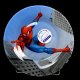 Talerz szklany deserowy 20 cm Spiderman Luminarc