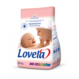 Hipoalergiczny proszek do prania Lovela kolor 1,8kg
