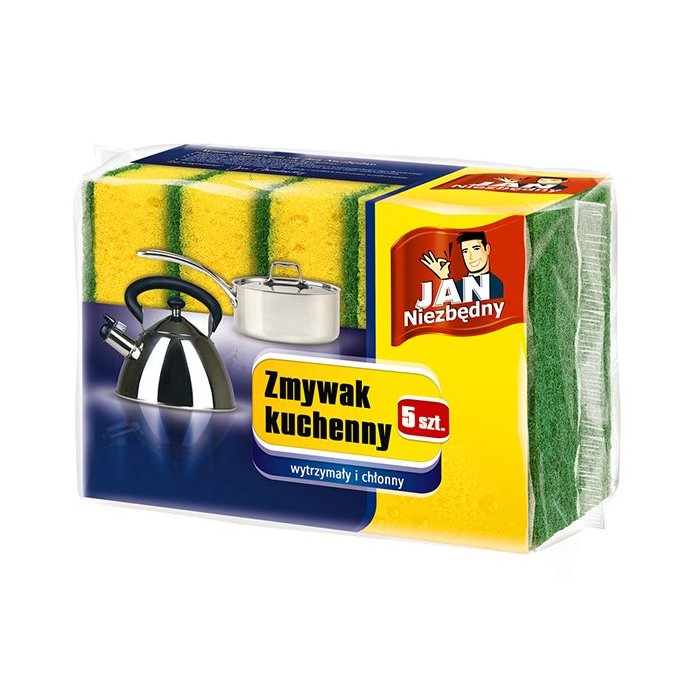 Zmywak kuchenny 5-sztukowy Jan Niezbędny