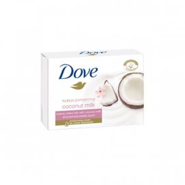 Kremowa kostka myjąca Dove Coconut Milk Purely Pampering