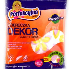 Ściereczka Dekor Microfibre 34x34cm Perfekcyjna poleca