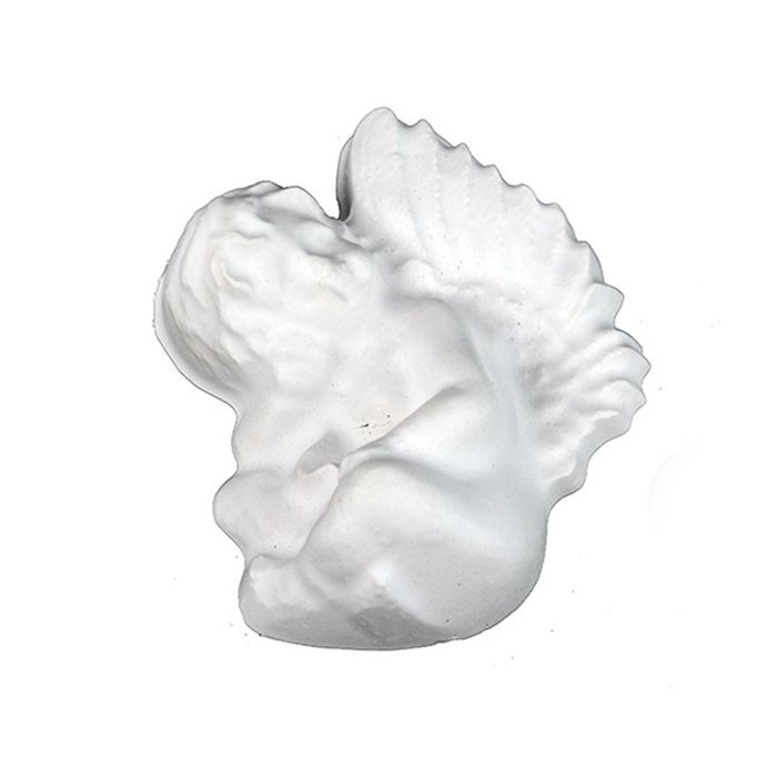 Aniołek skrzydlaty gipsowa figurka 9 cm