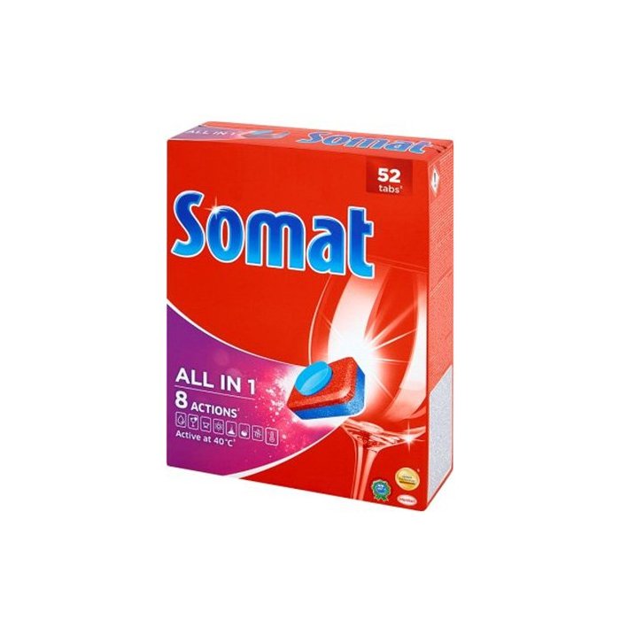 Tabletki do zmywarki 52 Somat All in 1 