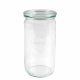 Słoik 340 ml szklany cylinder dekoracyjny Weck 975