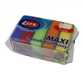 Zmywak kuchenny gąbki Maxi Lux 4+1 do teflonu