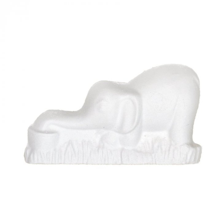Gipsowa figurka Słoń pijący wodę