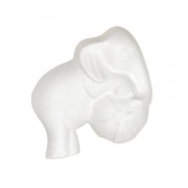 Gipsowa figurka Słoń z piłką