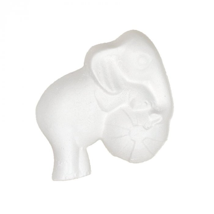 Gipsowa figurka Słoń z piłką
