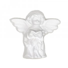 Gipsowa figurka aniołek z książką