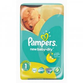 Pieluszki Pampers 1 New Baby-Dry 43 sztuki w op.