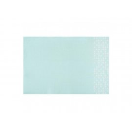 Mata stołowa PVC/PS Nordic Trójkąty 30 x 45 cm błękitna AMBITION