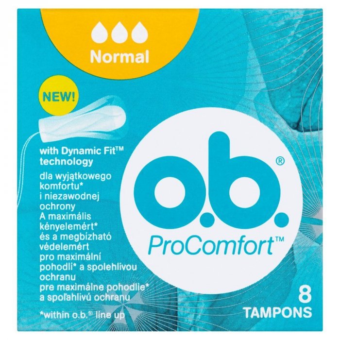 Tampony ProComfort Normal o.b. 8 szt. ob