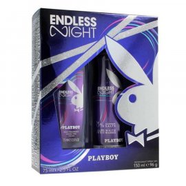Endless Night for Her zestaw prezentowy dezodorant spray + dezodorant naturalny Playboy