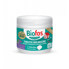 Biologiczny preparat do szamb i przydomowych oczyszczalni ścieków tabletki 12 szt. Biofos