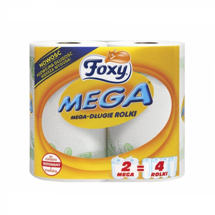 Ręczniki papierowe Foxy Mega długie rolki