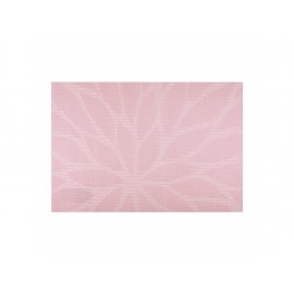 Mata stołowa Velvet 45 x 30 cm różowa AMBITION