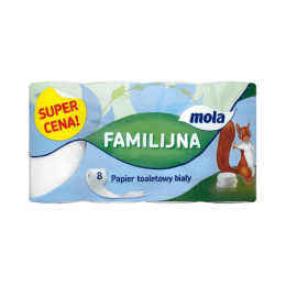 Papier toaletowy Mola Familijna 8 rolek