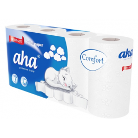 Papier toaletowy AHA Comfort 8 rol 3 warstwy