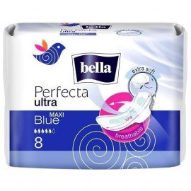 Podpaski Bella Perfecta Maxi Blue Ultra 8 SZT