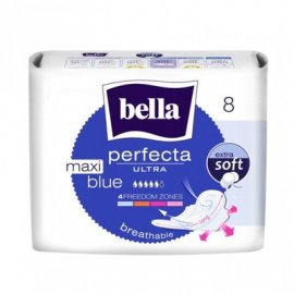 Podpaski Bella Perfecta Maxi Blue Ultra 8 SZT Softiplait