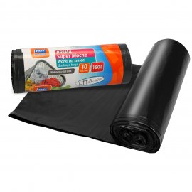 Worki na śmieci Prima LDPE 160l 10 szt. czarne