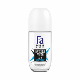 Fa Men Xtreme Dezodorant roll-on Invisible Fresh 50 ml