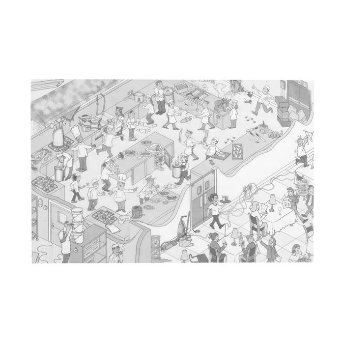 Podkładka z papieru pergaminowego (500 arkuszy), nadruk, 420x275 