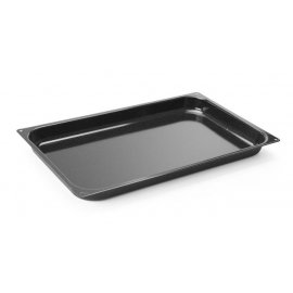 GN 1/1 enameled steel container 530x325x(H)40 mm 
