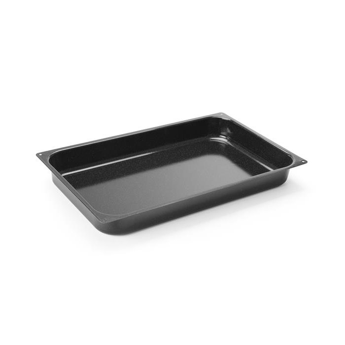 GN 1/1 enameled steel container 530x325x(H)60 mm 
