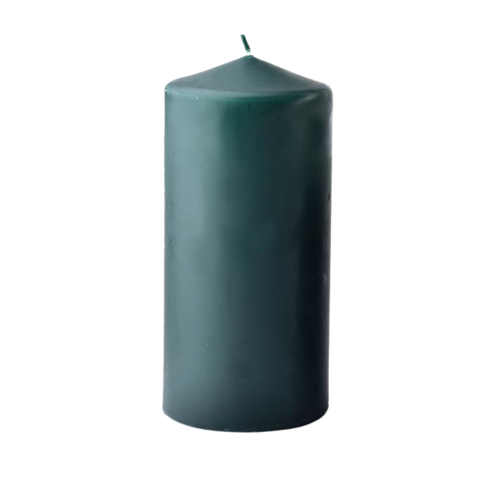 Świeca CLASSIC CANDLES 8x20 cm zielona MONDEX