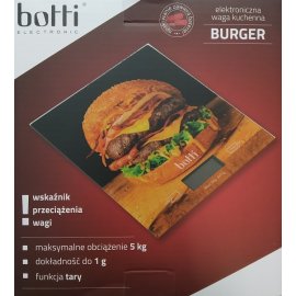 Elektroniczna waga kuchenna Burger BOTTI