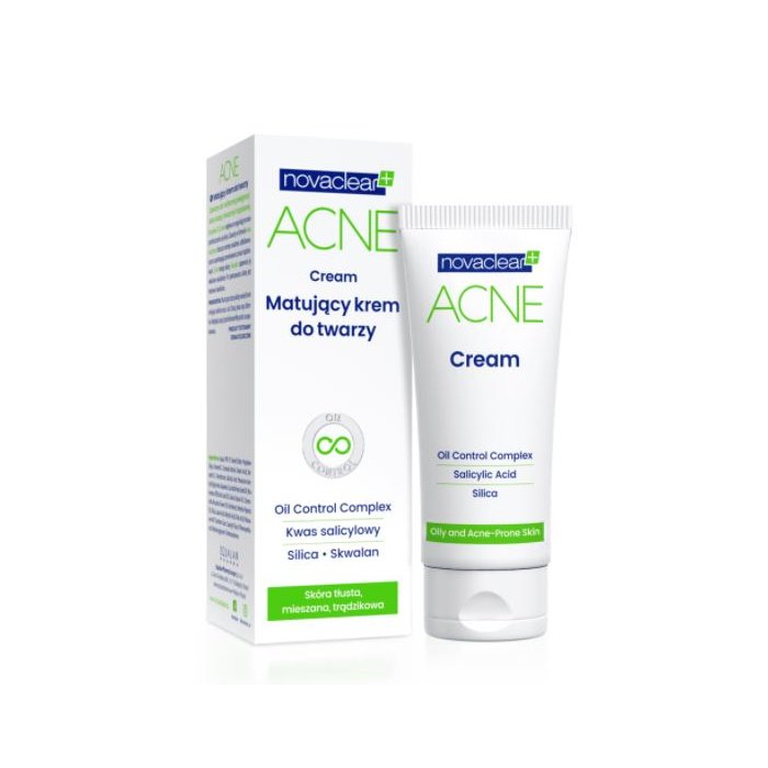 ACNE CREAM Matujący krem do twarzy 40ml NOVACLEAR