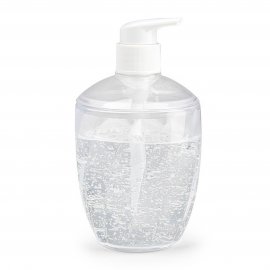 Dozownik do mydła 430 ml Transparentny Plastic Forte