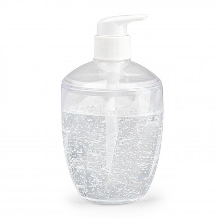 Dozownik do mydła 430 ml Transparentny Plastic Forte