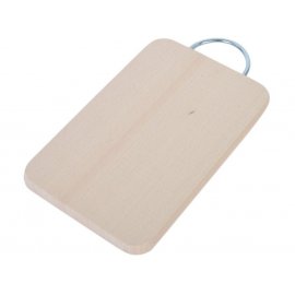 Deska drewniana z metalową rączką 16 x 23 cm Wooden Kitchen