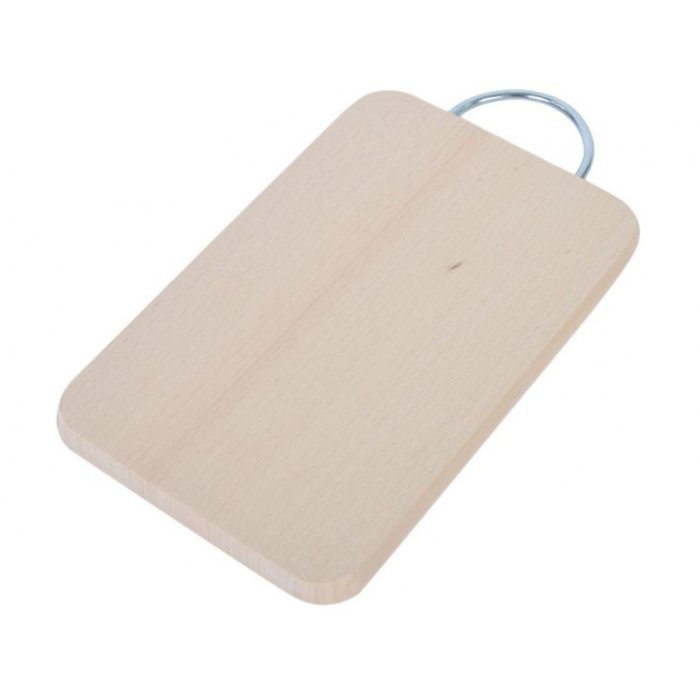 Deska drewniana z metalową rączką 16 x 23 cm Wooden Kitchen