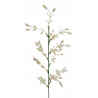 Gałązka 1 sztuka kwiat sztuczny biały SACO