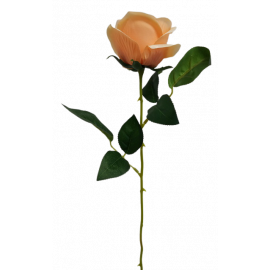 Kwiat sztuczny róża ciemny róż 55 cm JUCCA