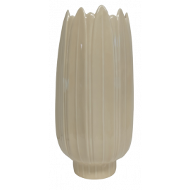 Wazon porcelanowy ecru Relief wys.24,5cm ALTOM