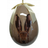 Zawieszka Jajko Zając Wielkanoc 20cm PAULA