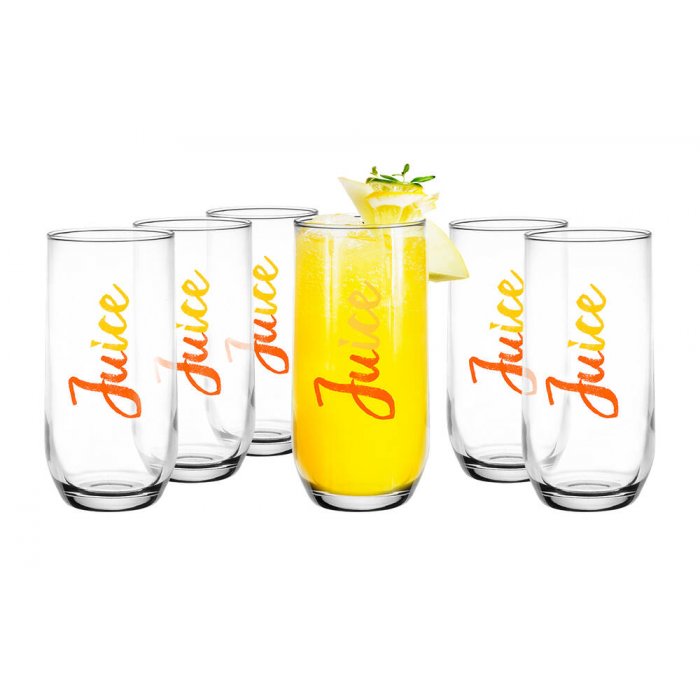 Kpl. 6 szt. szklanki Juice 400 ml Glasmark