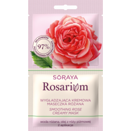 Rosarium Wygładzająca kremowa maseczka różana Soraya