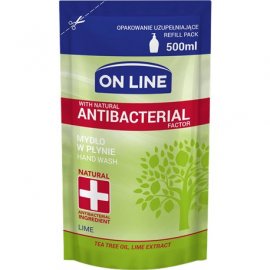 Mydło w płynie Antibacterial z czynnikiem Lime On Line