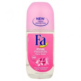 FA Pink Passion Antiperspirant Roll-on antyperspirant w kulce Floral Scent