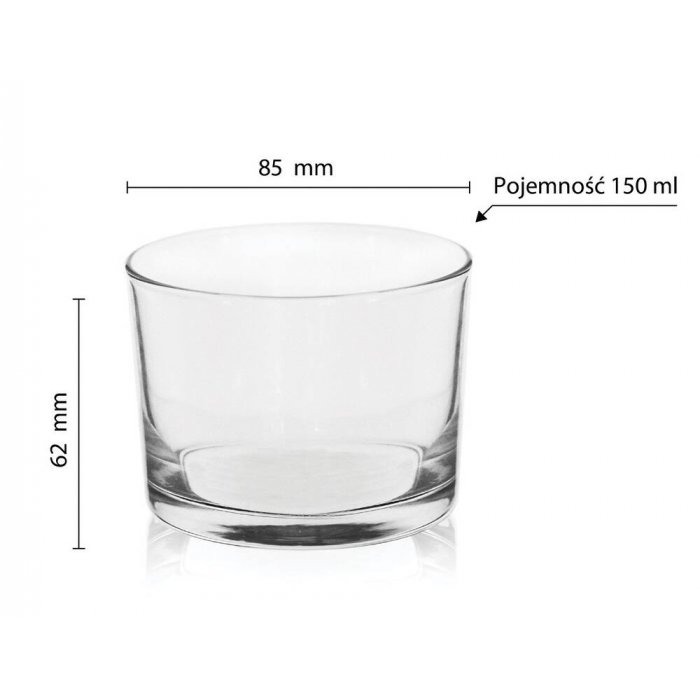 Salaterka 150 ml szklana Glasmark