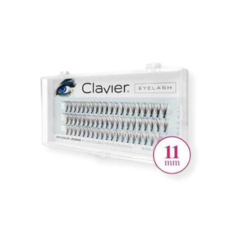 Clavier Eyelash kępki rzęs 11mm