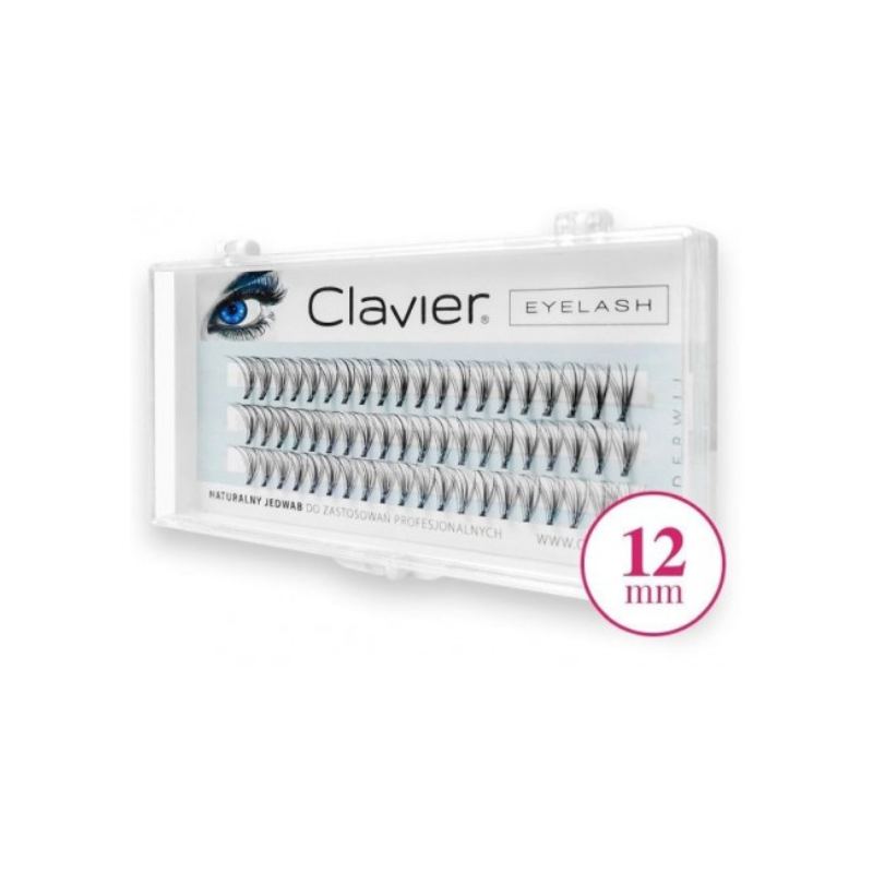 Clavier Eyelash kępki rzęs 12 mm