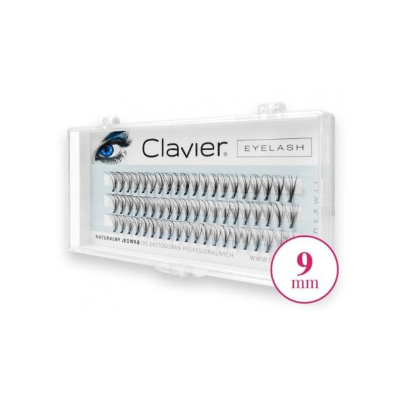 Clavier Eyelash kępki rzęs 9 mm