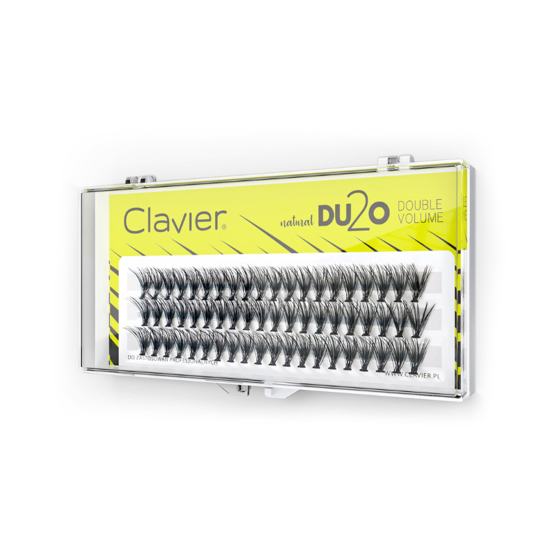 Clavier DU2O Double Volume kępki rzęs 10mm